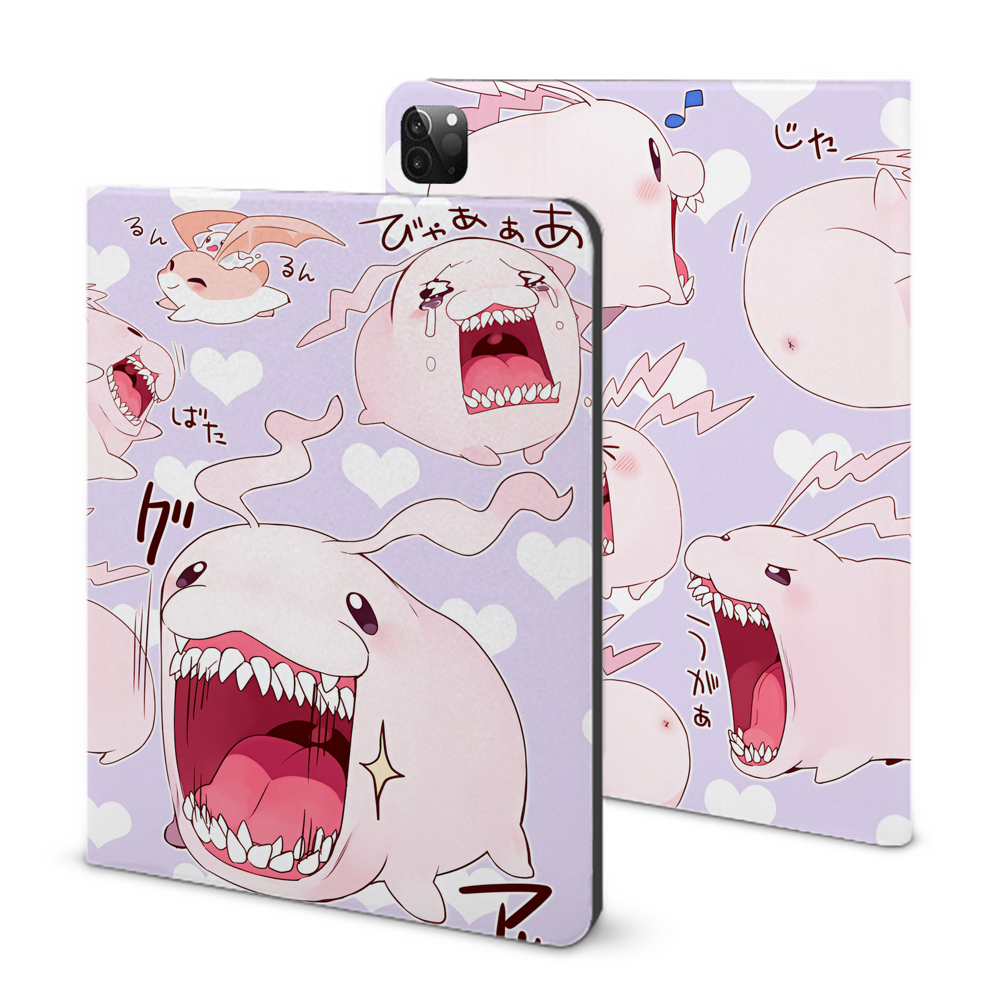 （画像用） Digimon デジタルモンスター/デジモン IPadケース ペンホルダー付き ブックスタイルデザイン